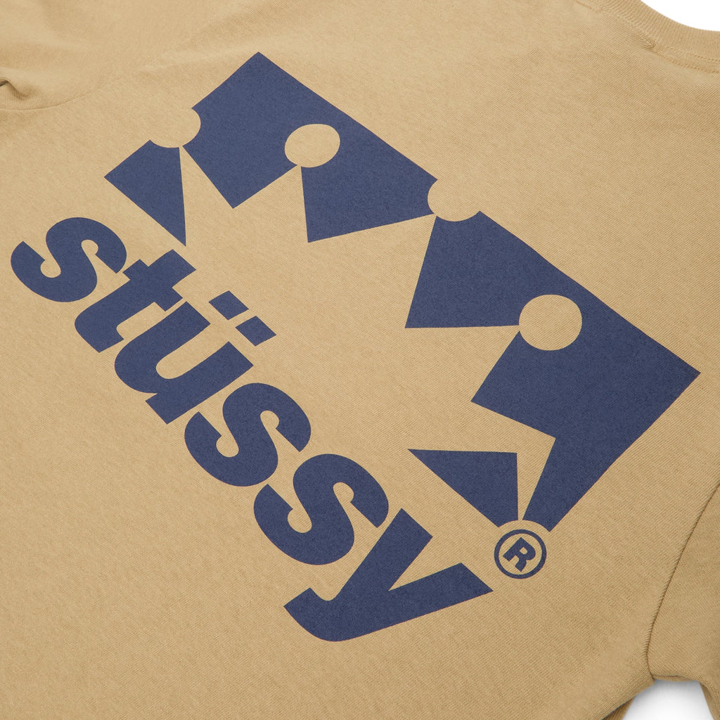 Stussy Box Crown Tee (Khaki) - Image 5