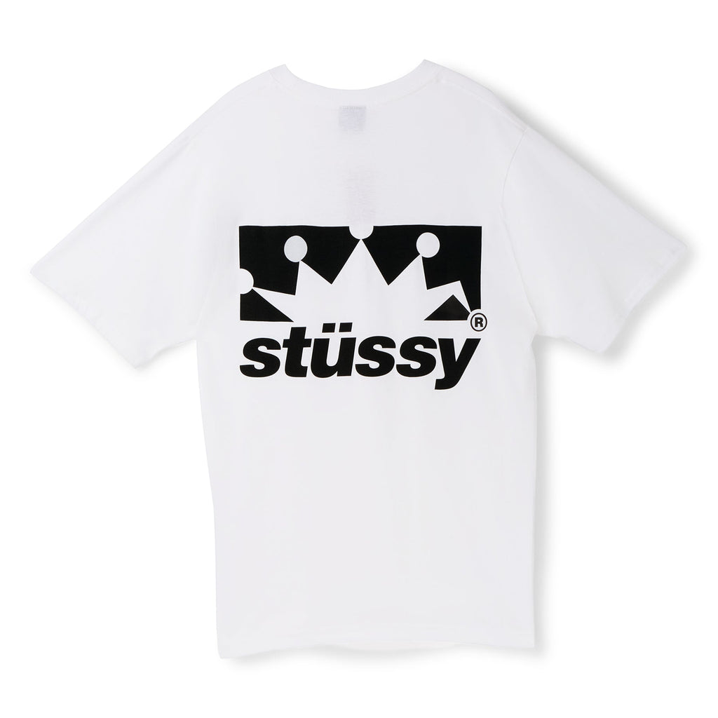 Stussy Box Crown Tee (White) - Image 2