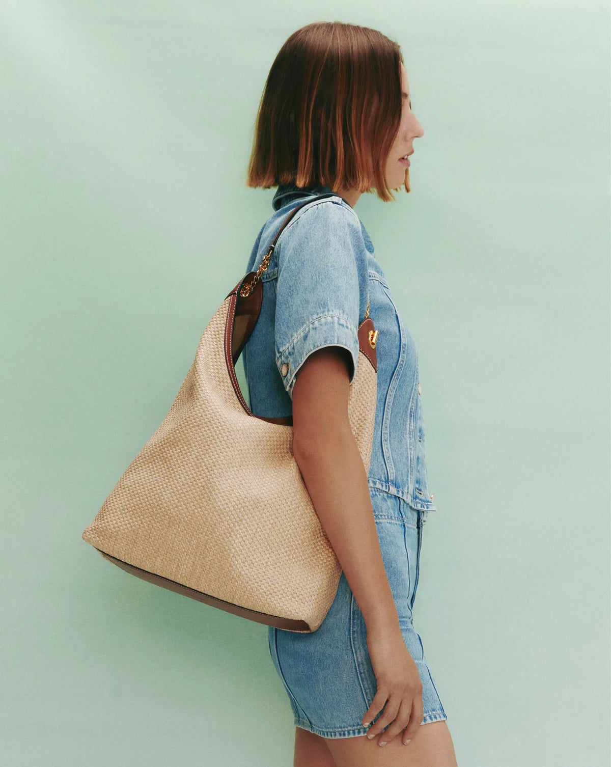 Jour Raffia Bag - Image 7