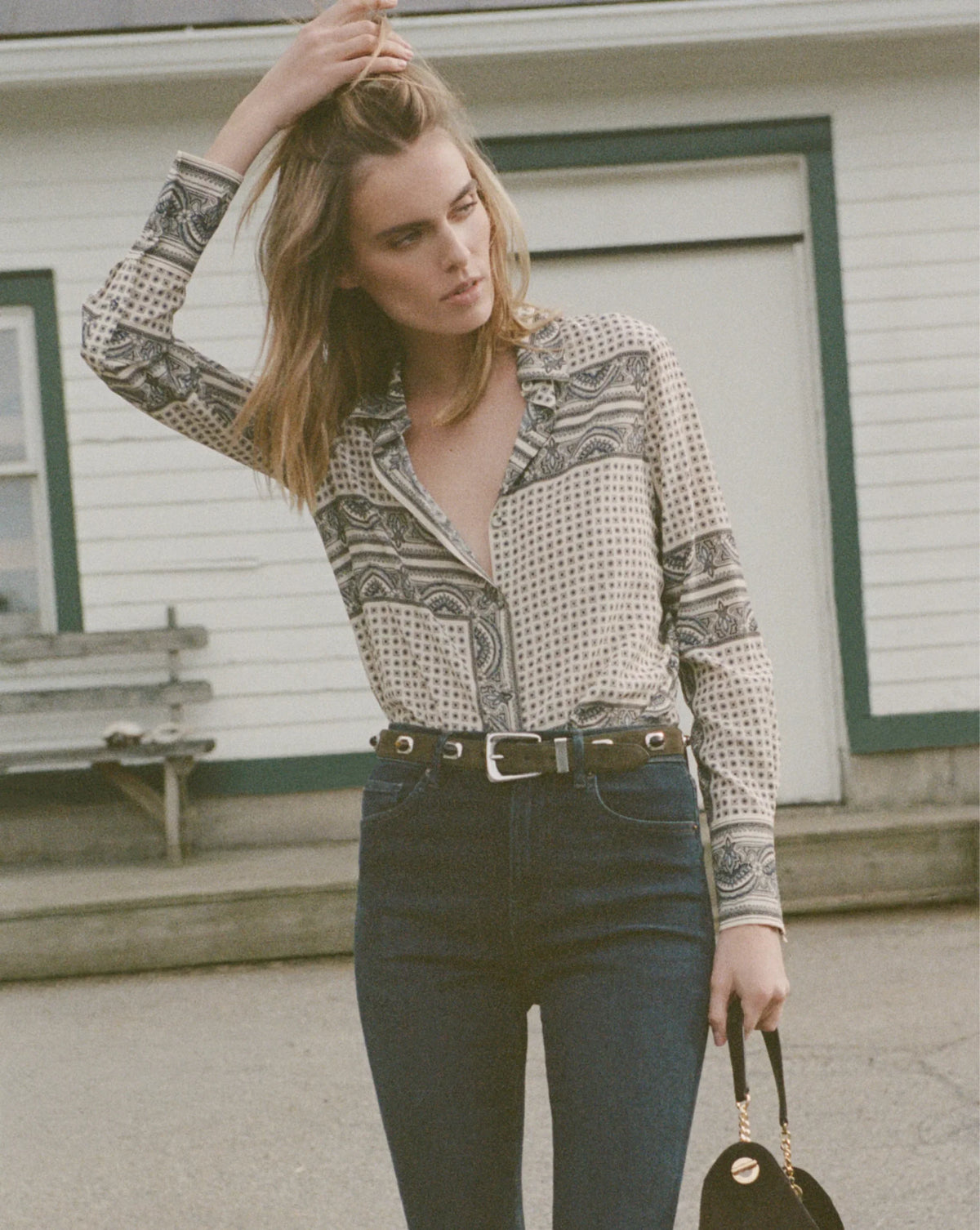 Monique Button-Down Blouse - Image 5