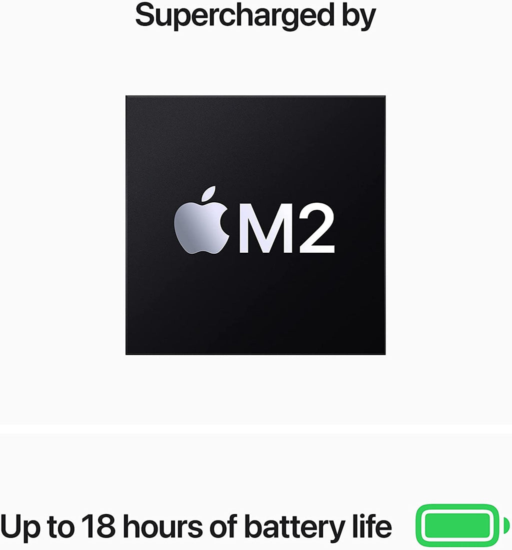 MacBook Air 13.6" Laptop - Apple M2 chip - 8GB RAM - 256GB SSD - Midnight - MLY33LL/A