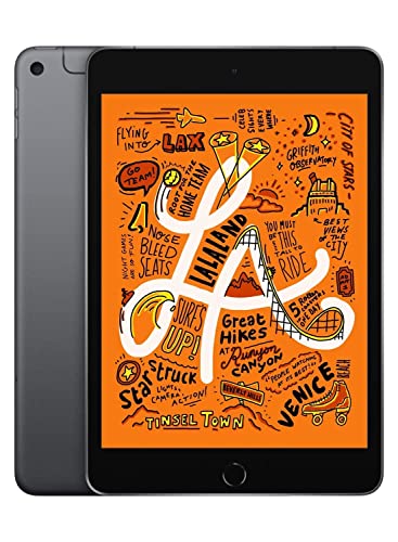 Unlocked Apple iPad mini (5th Gen) ƒ?? 7.9" ƒ?? Wi-Fi + Cell ƒ?? 64GB ƒ?? Space Gray ƒ?? MUXF2LL/A