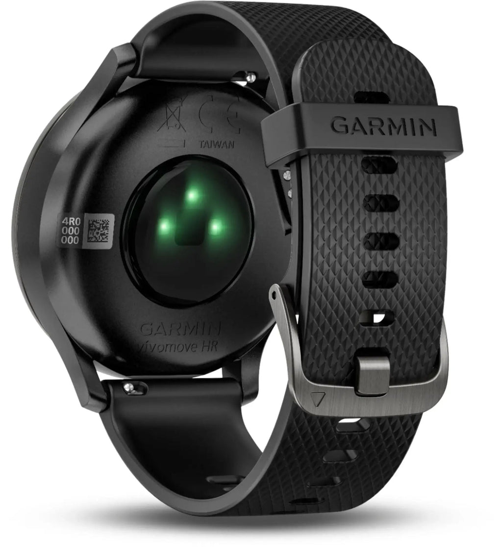 Garmin v?vomove HR Sport Hybrid Smartwatch ? Black ? 010-01850-11
