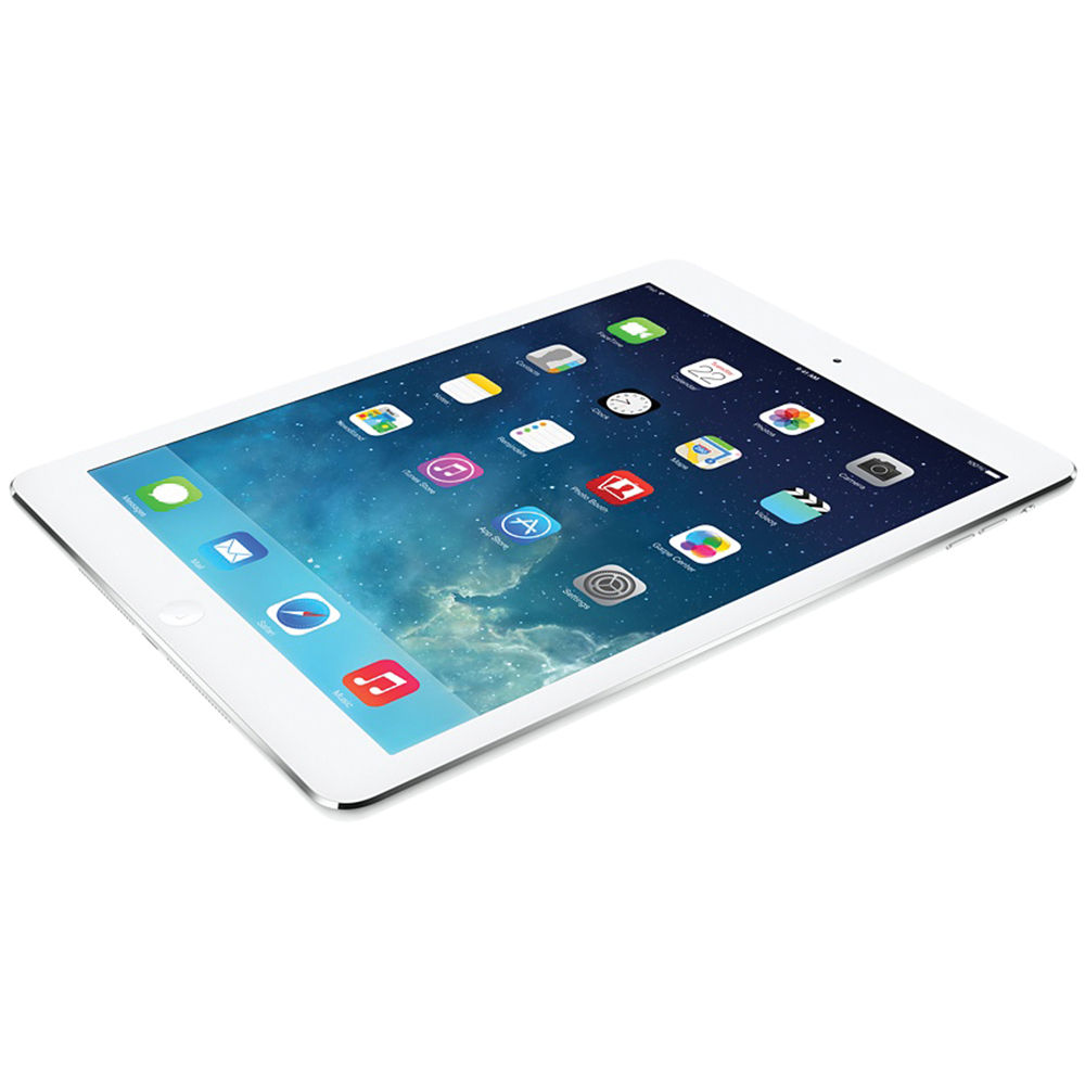 Apple iPad Air (1st Gen) 9.7" ƒ?? Wi-Fi + Cellular ƒ?? 16GB ƒ?? Silver ƒ?? T-Mobile ƒ?? MF502LL/A