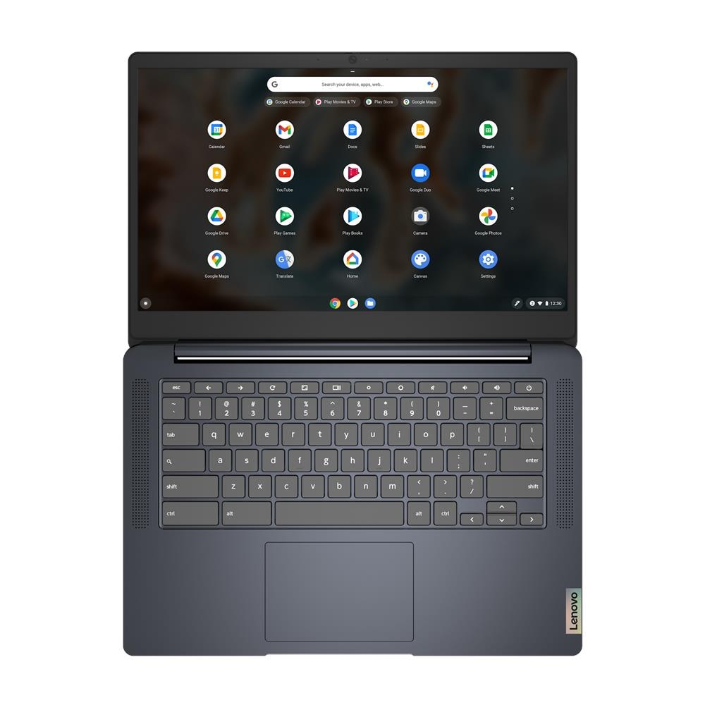Lenovo IdeaPad 3 Chrome 14M836 ƒ?? 14" WXGA ƒ?? MT8183 ƒ?? 4GB RAM ƒ?? Mali-G72 MP3 ƒ?? 64GB SSD ƒ?? Abyss Blue