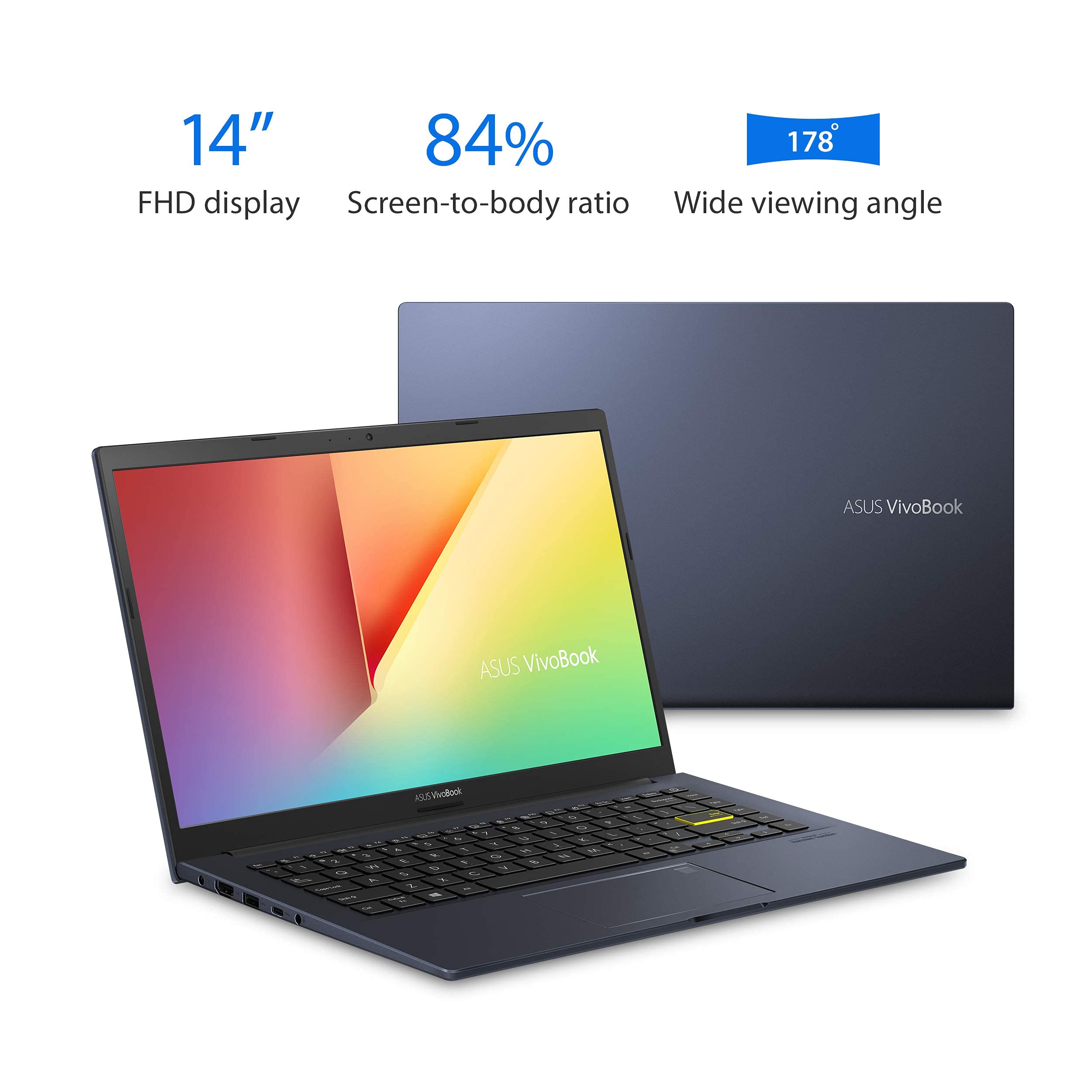 Asus Vivobook M413DA-WS51 ƒ?? 14" FHD ƒ?? Ryzen 5 3500U ƒ?? 8GB RAM ƒ?? 256GB SSD ƒ?? Black