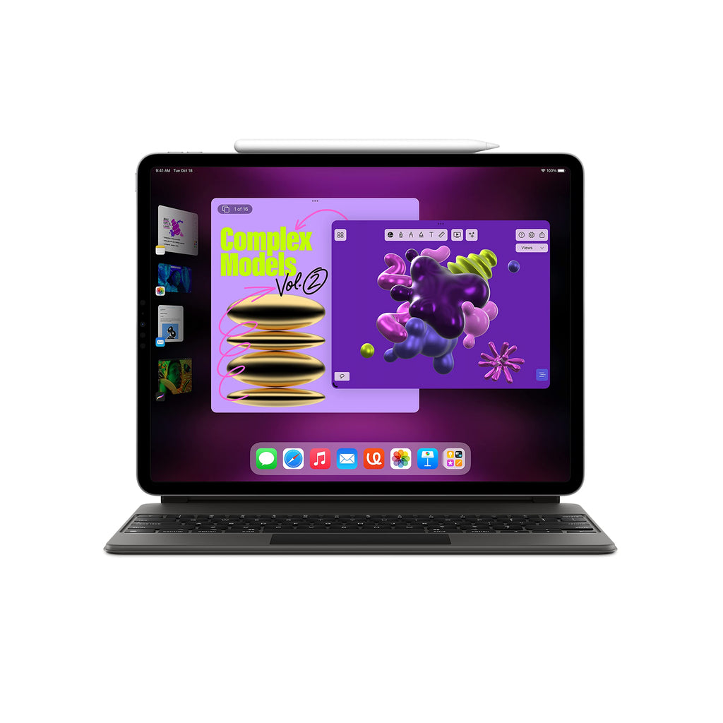 Apple ƒ?? 12.9ƒ?? iPadƒ??Pro (6thƒ??Gen, 2022, Wiƒ??Fi + Cellular) ƒ?? 1ƒ??TB ƒ?? Silver ƒ?? MP653LL/A - Unlocked