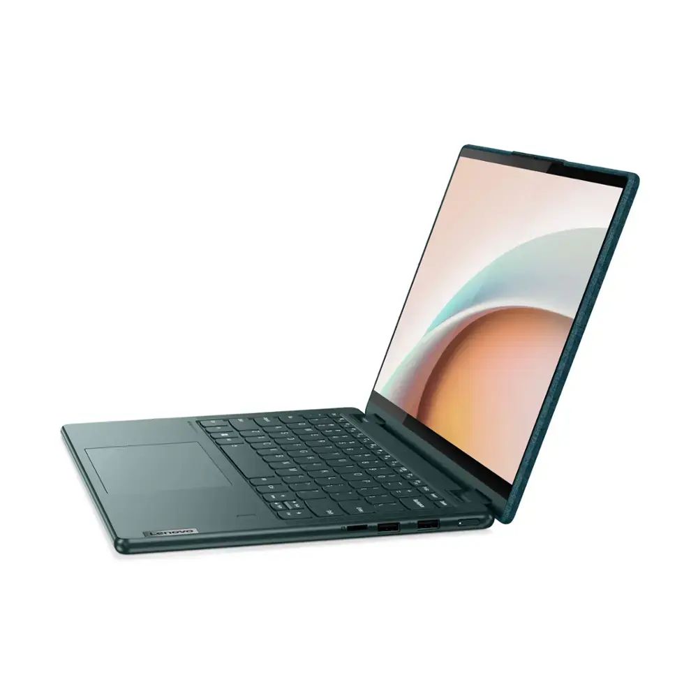 Lenovoƒ??Yogaƒ??6 ƒ?? 13.3" WUXGA 2ƒ??inƒ??1 Touch ƒ?? Ryzenƒ??5ƒ??5500U ƒ?? 16ƒ??GB RAM ƒ?? 512ƒ??GB SSD ƒ?? Darkƒ??Teal ƒ?? 82UD002RUS