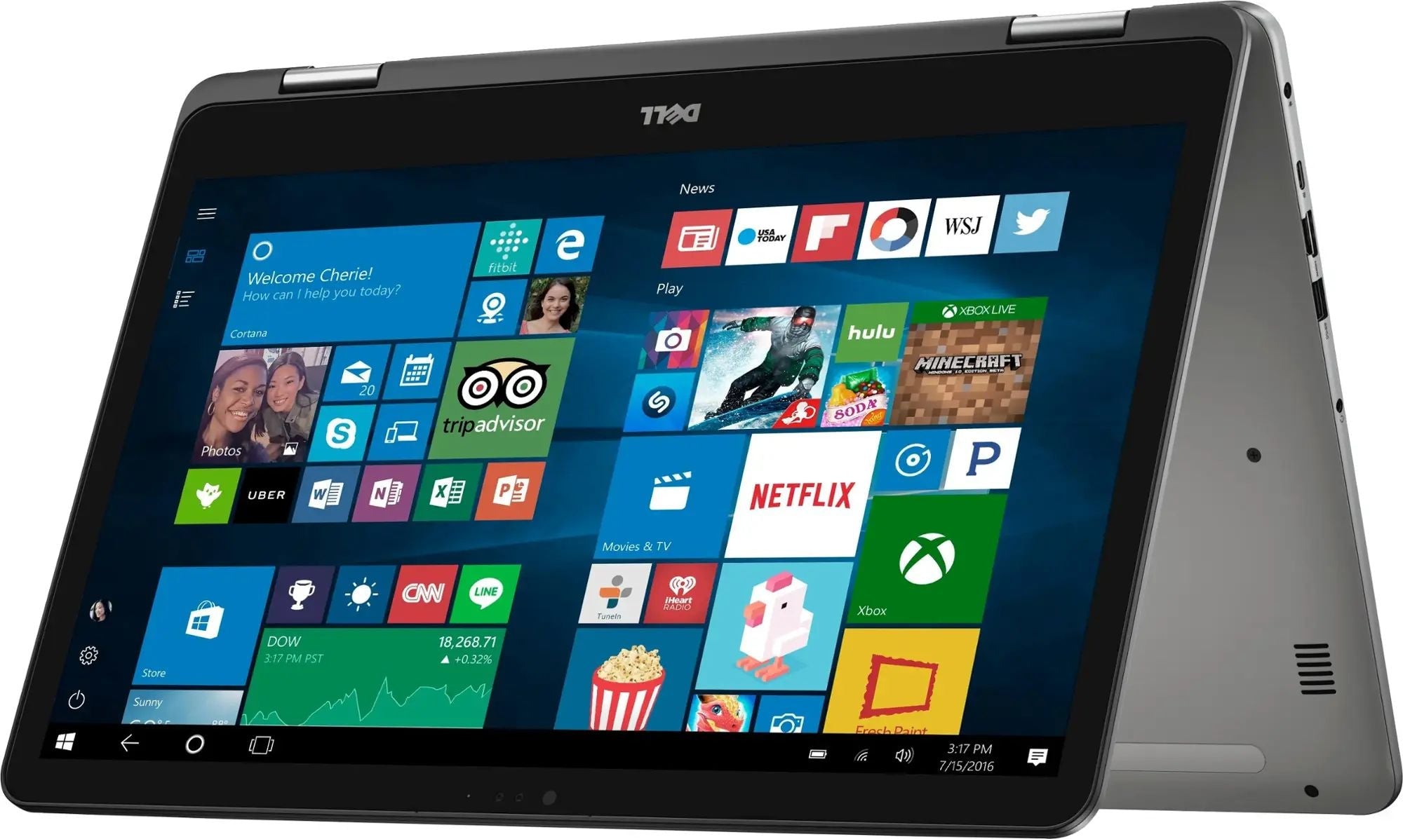 Dell Inspiron 17 7773 ƒ?? 17.3" 2-in-1 FHD Touch ƒ?? i7-8550U ƒ?? 16GB RAM ƒ?? MX150 ƒ?? 2TB HDD ƒ?? Gray ƒ?? I7773-7855GRY-PUS