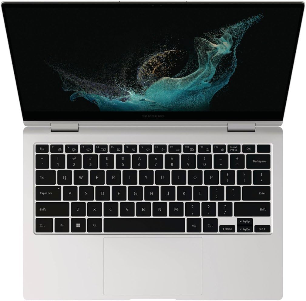 Samsung - Galaxy Book2 Pro 360 2-in-1 13.3ƒ?� AMOLED Touch Screen Laptop ƒ?? Intel Evo Core i7 12th Gen ƒ?? 16GB DDR5 Memory ƒ?? 512 GB SSD - Silver