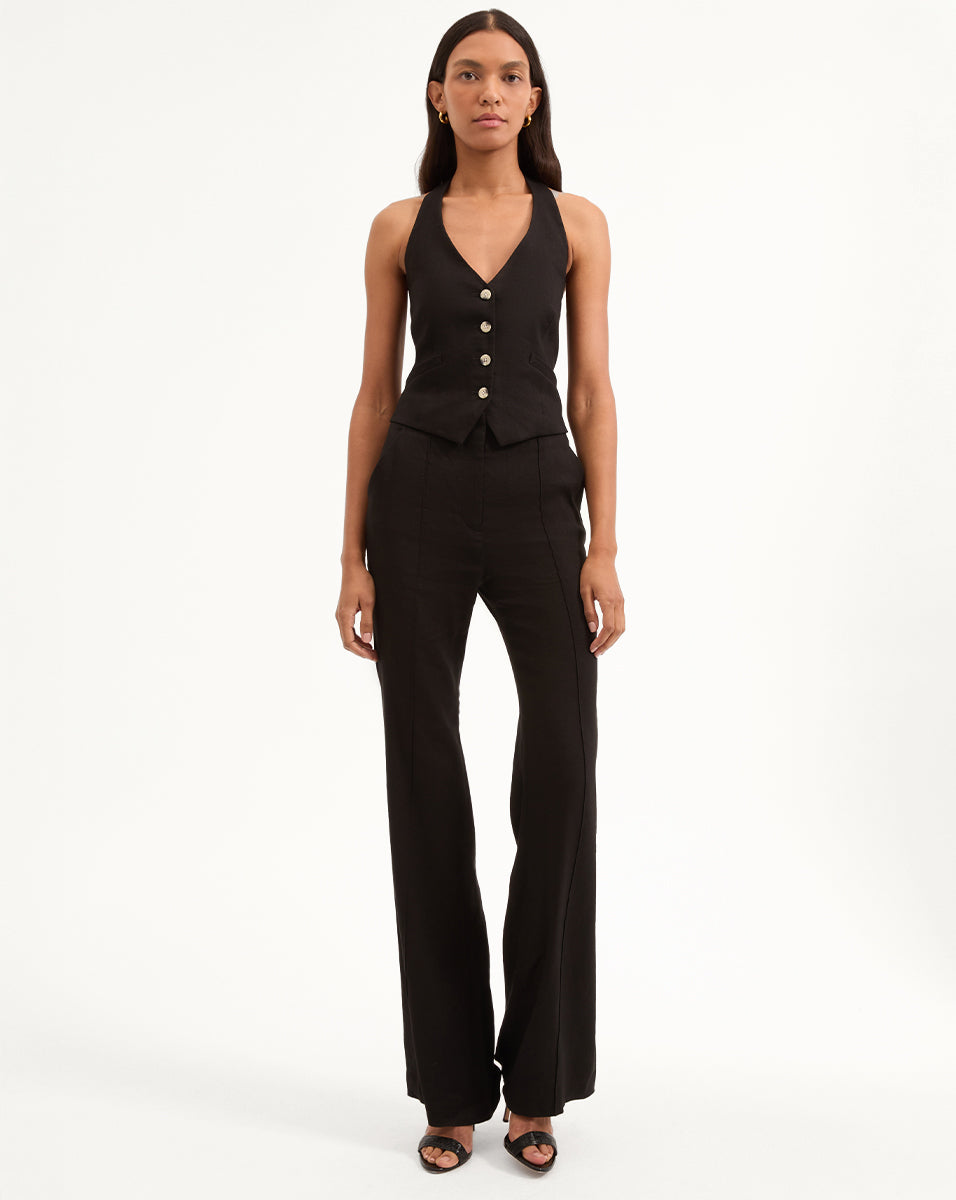 Komi Stretch-Linen Pant - Image 6