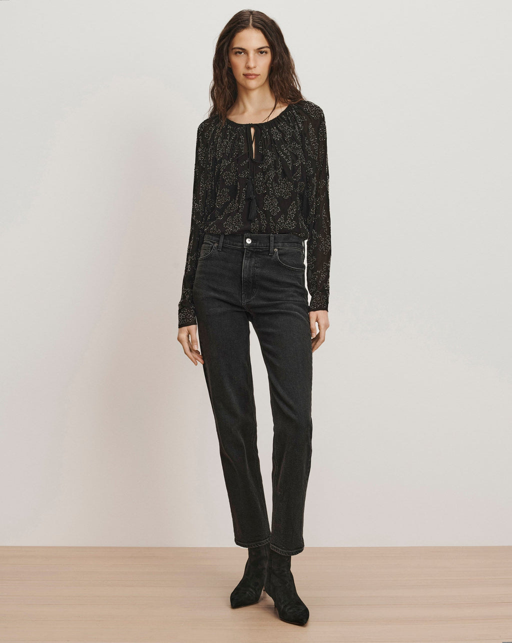 Marlena Beaded Blouse - Image 2