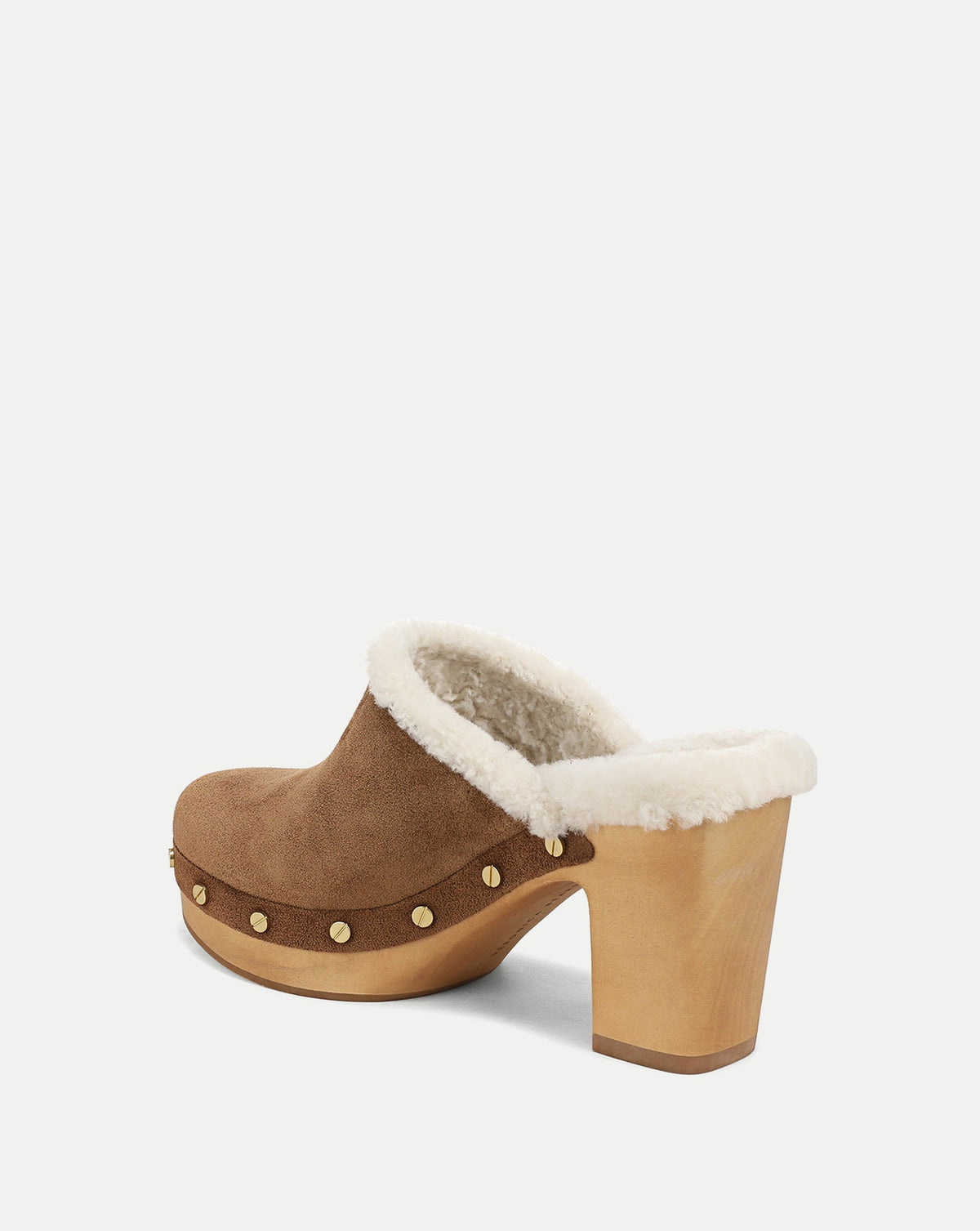 Larken Shearling Platform Clog - Image 4