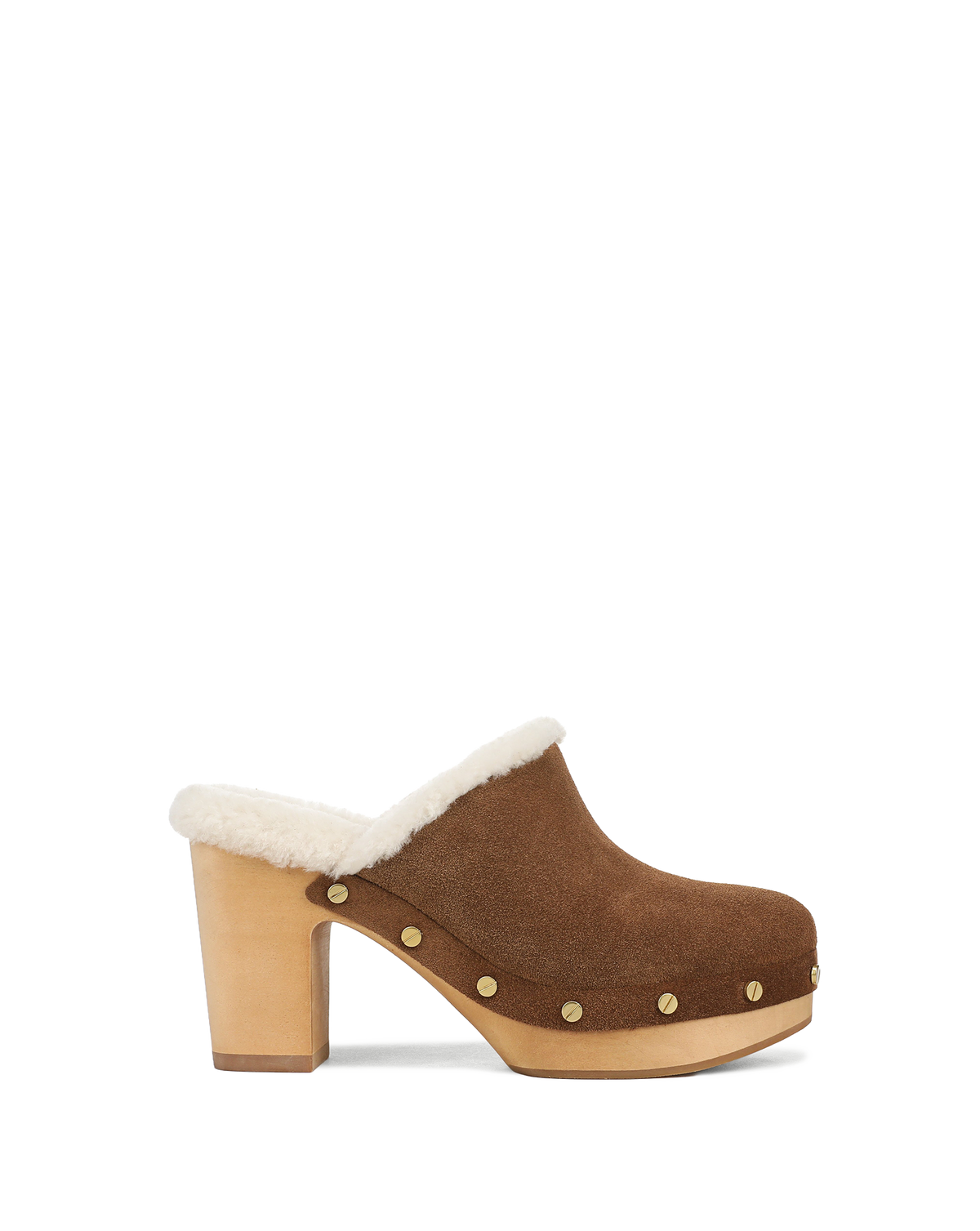 Larken Shearling Platform Clog - Image 5