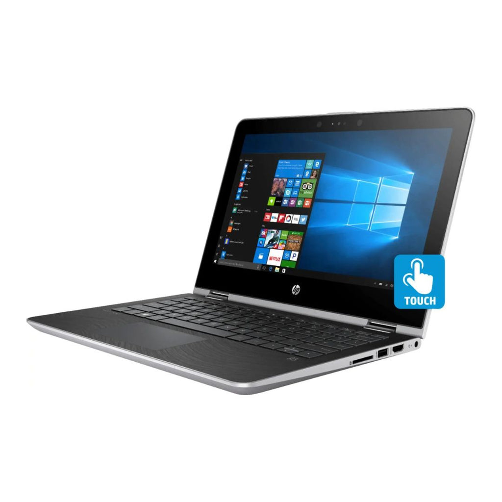 HP Pavilion x360 ƒ?? 11.6" WXGA 2-in-1 Touch ƒ?? Pentium N5000 ƒ?? 4GB RAM ƒ?? 500GB HDD ƒ?? Silver ƒ?? 11M-AD113DX