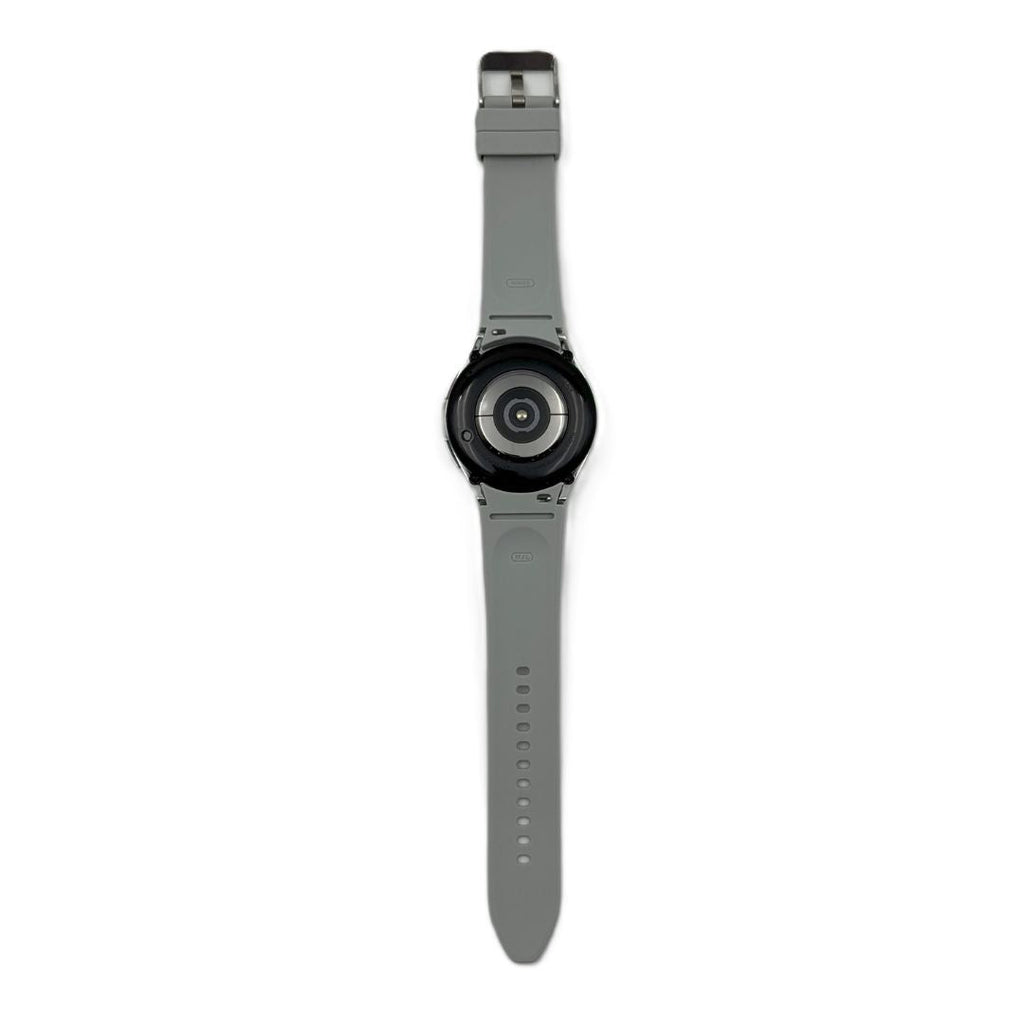 Samsung Galaxy Watch6 Classic Stainless Steel Smartwatch 43mm LTE ? SM-R955UZSAXAA ? Silver Silicone Band