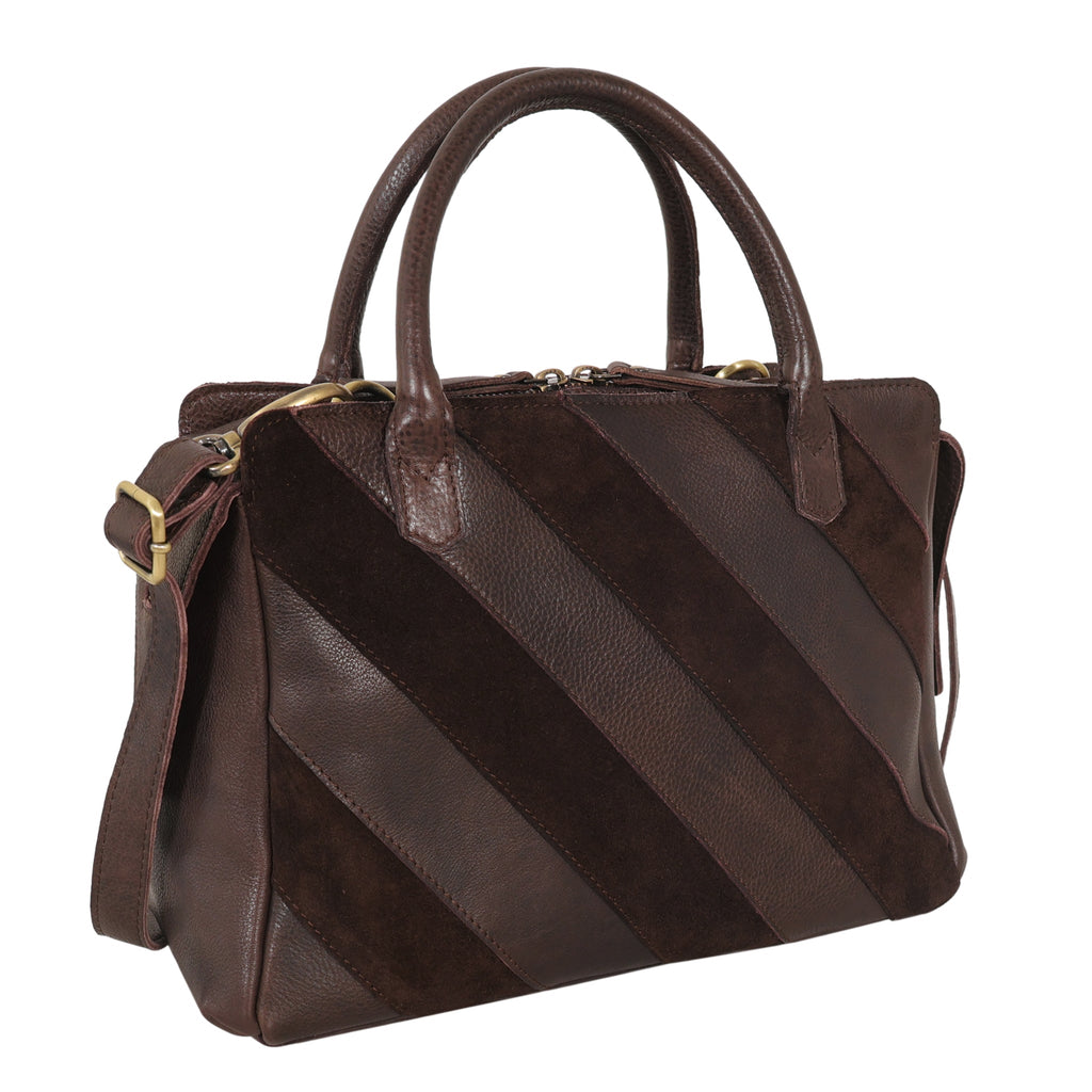 James Suede Leather Crossbody Bag - Image 3