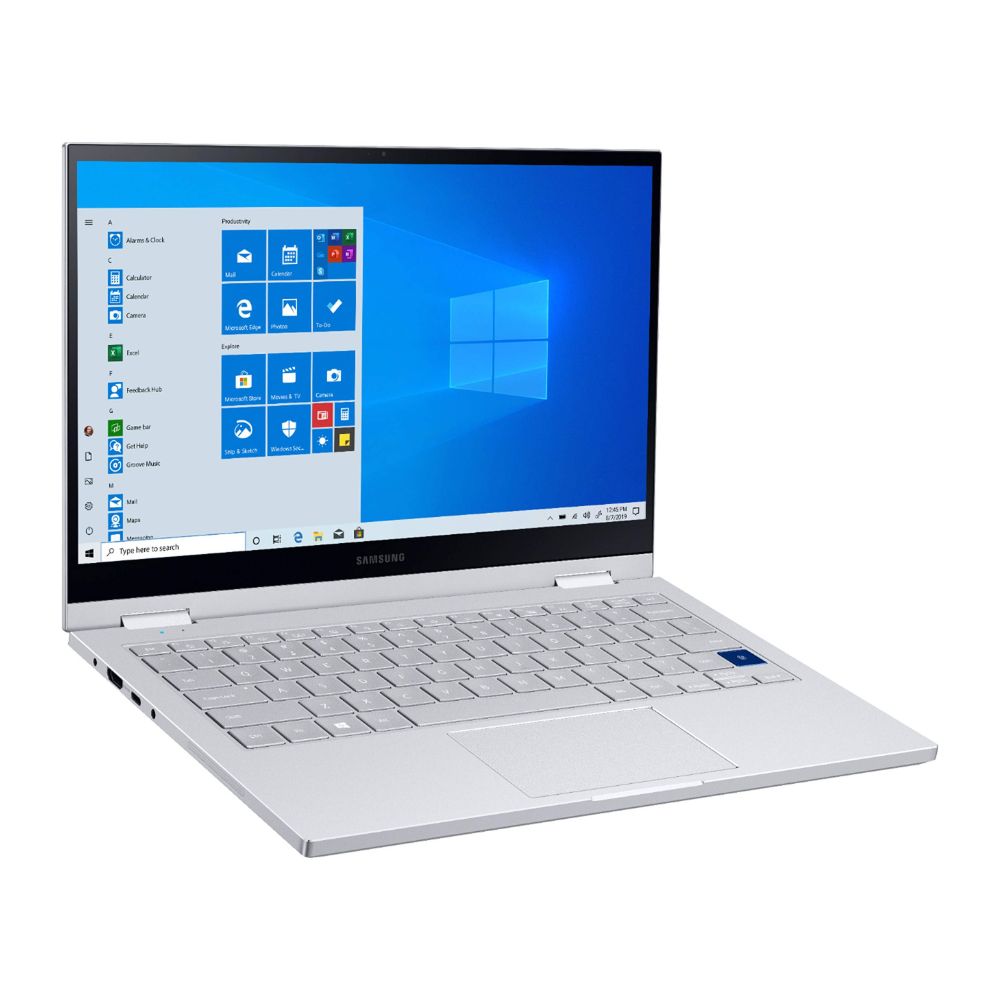 Samsung Galaxy Book Flex Alpha ƒ?? 2-in-1 13.3" QLED Touch ƒ?? i5-10210U ƒ?? 8GB RAM ƒ?? 256GB SSD ƒ?? Royal Silver ƒ?? NP730QCJ-K01US