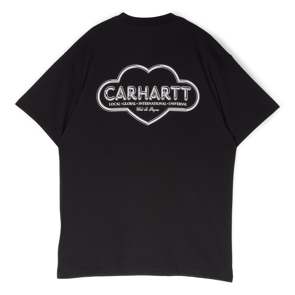 Carhartt WIP S/S Cloud Heart T-Shirt (Black) - Image 2