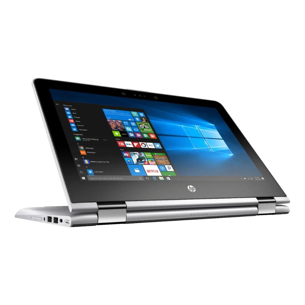 HP Pavilion x360 ƒ?? 11.6" WXGA 2-in-1 Touch ƒ?? Pentium N5000 ƒ?? 4GB RAM ƒ?? 500GB HDD ƒ?? Silver ƒ?? 11M-AD113DX