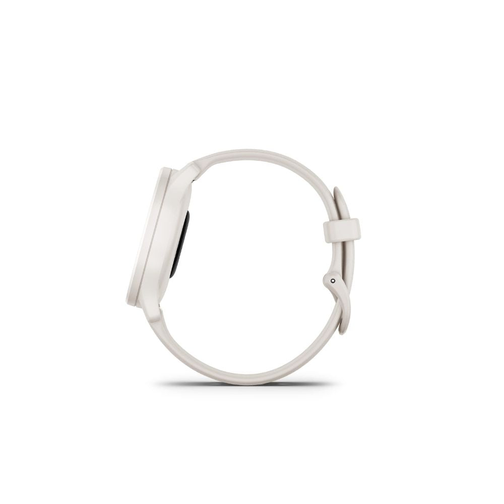 Garmin v­vomove Sport 40mm Peach Gold With White Silicone Band - 010-02566-01