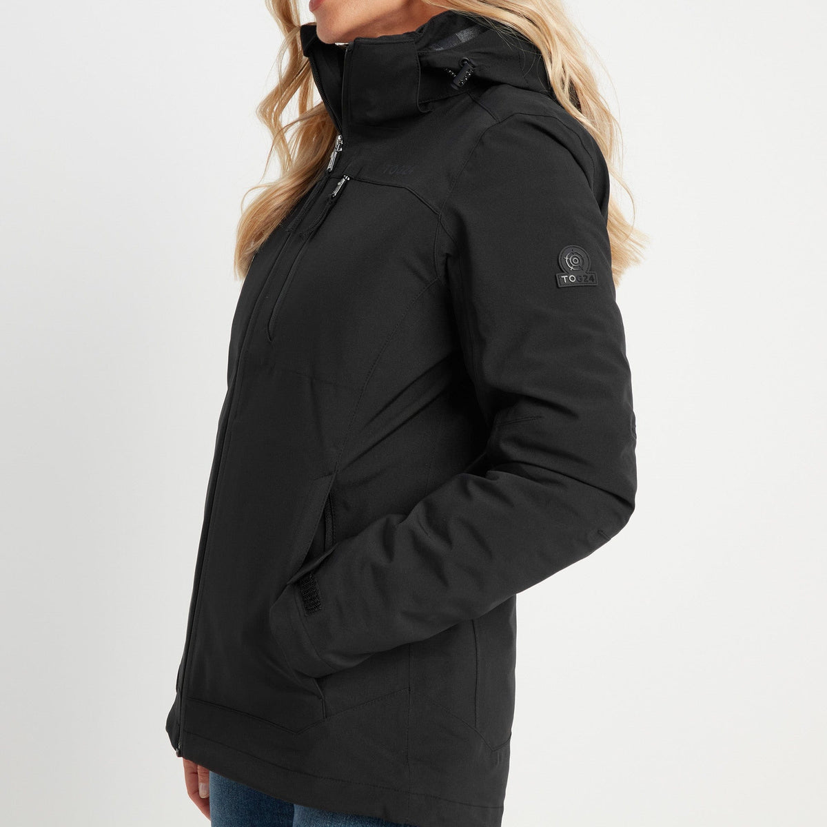 Beverley Womens 3-in-1 Waterproof Jacket - Black - Image 7