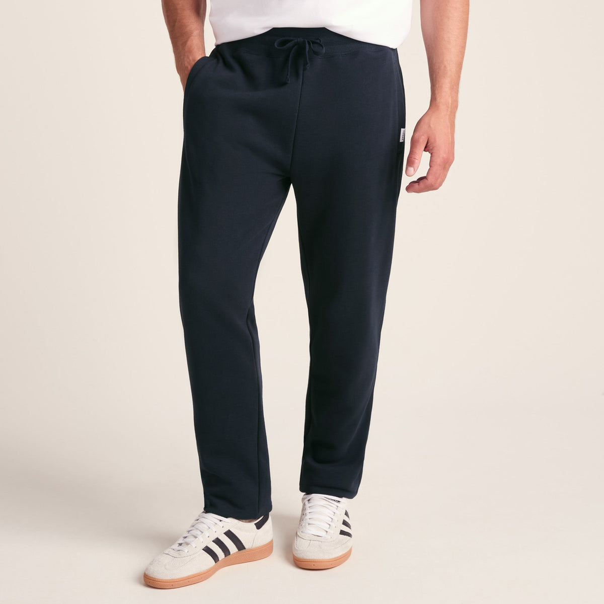 Bradley Mens Sweat Pants - Dark Indigo - Image 2