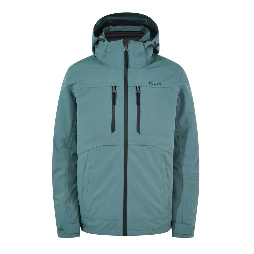 Denton Mens 3-in-1 Waterproof Jacket - Light Teal - Image 11