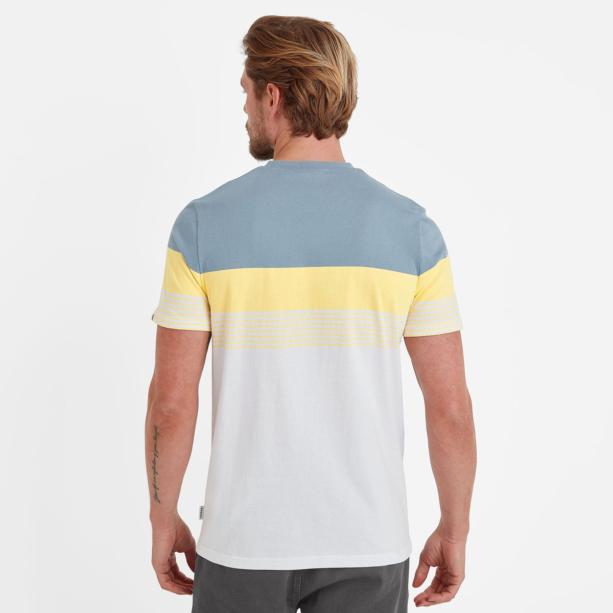 Farndon Mens T-Shirt - Blue Haze - Image 3