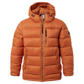 Maloney Mens Wind Resistant Insulated Jacket - Mahogany Orange - Image 9