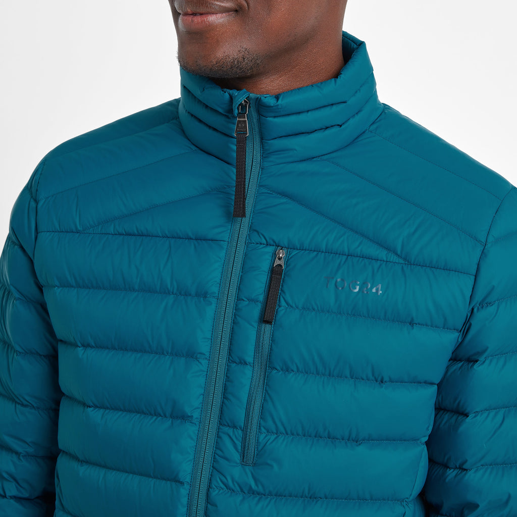 North Mens RDS Certified Down Jacket - Sailor Blue - Image 6