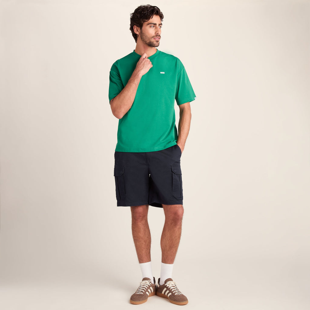 Pace Mens Supersoft Cargo Shorts - Dark Indigo - Image 2