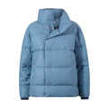 Radcliffe Womens Gingham Check Insulated Padded Jacket - Navy/Grey Gingham - Image 10