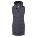 Ranskill Womens Long Insulated Gilet - Washed Blue - Image 7