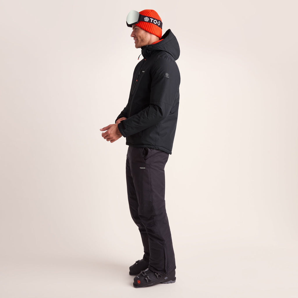 Samoens Mens Waterproof Ski Jacket - Black - Image 5