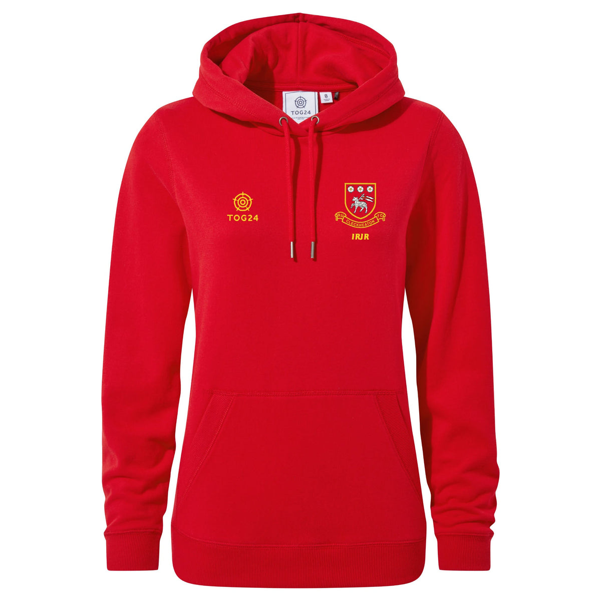 Cleckheaton RUFC Womens - Wyke Hoody Jalapeno Red