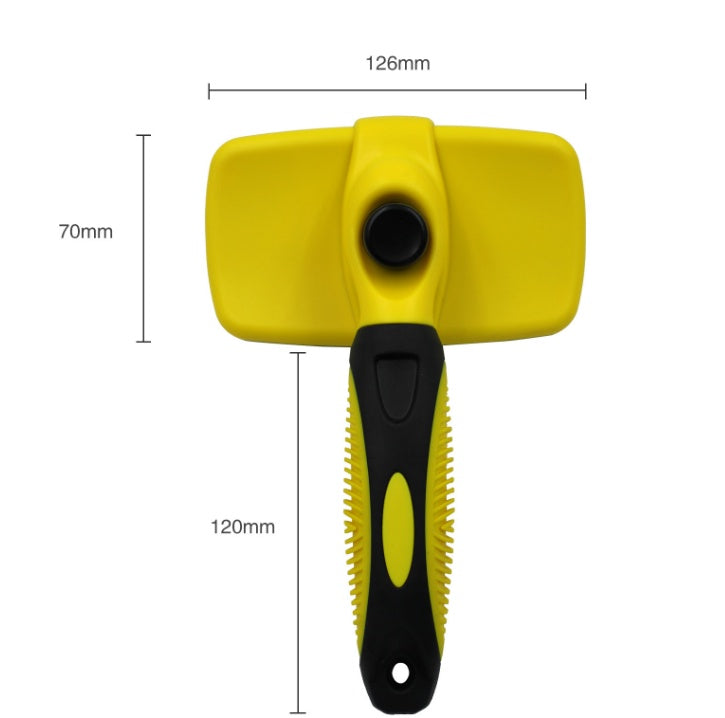 Pet Self-Cleaning Slicker Brush - Image 3