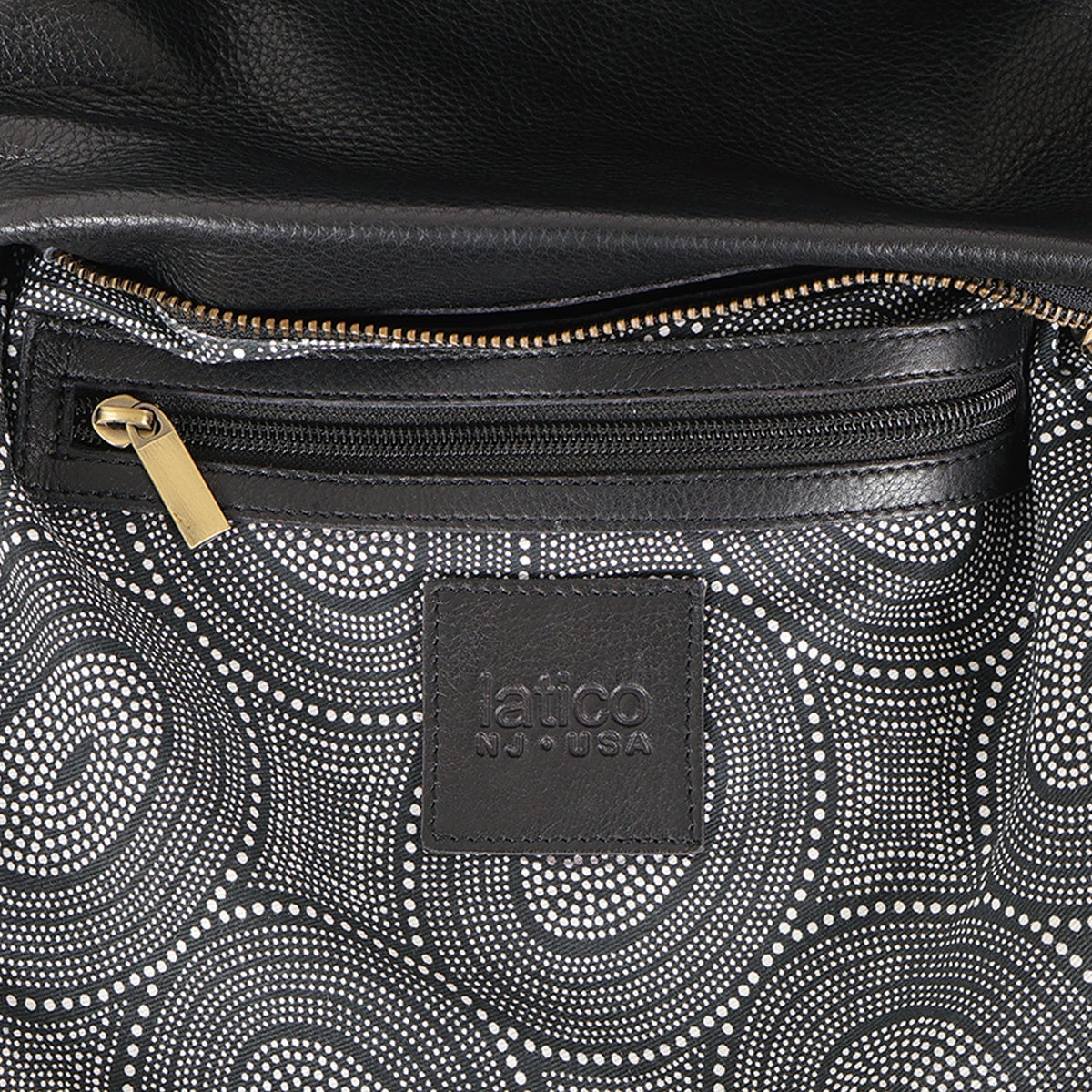 Tabor Milled Leather Crossbody Bag - Image 10