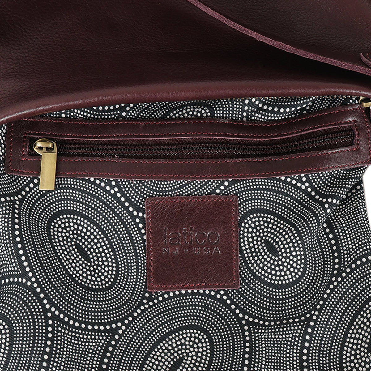 Tabor Milled Leather Crossbody Bag - Image 21