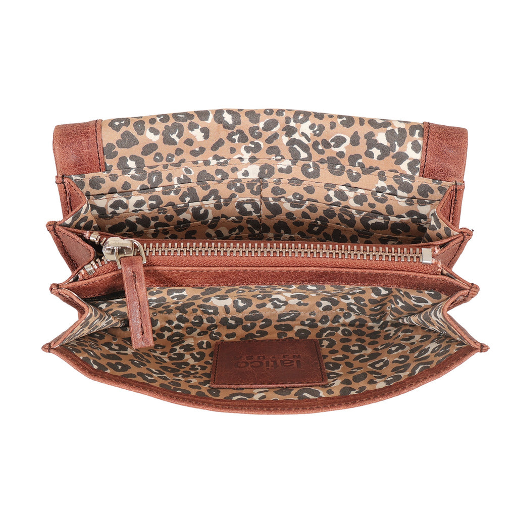 Eloise Crackled Napa Leather Wallet - Image 3