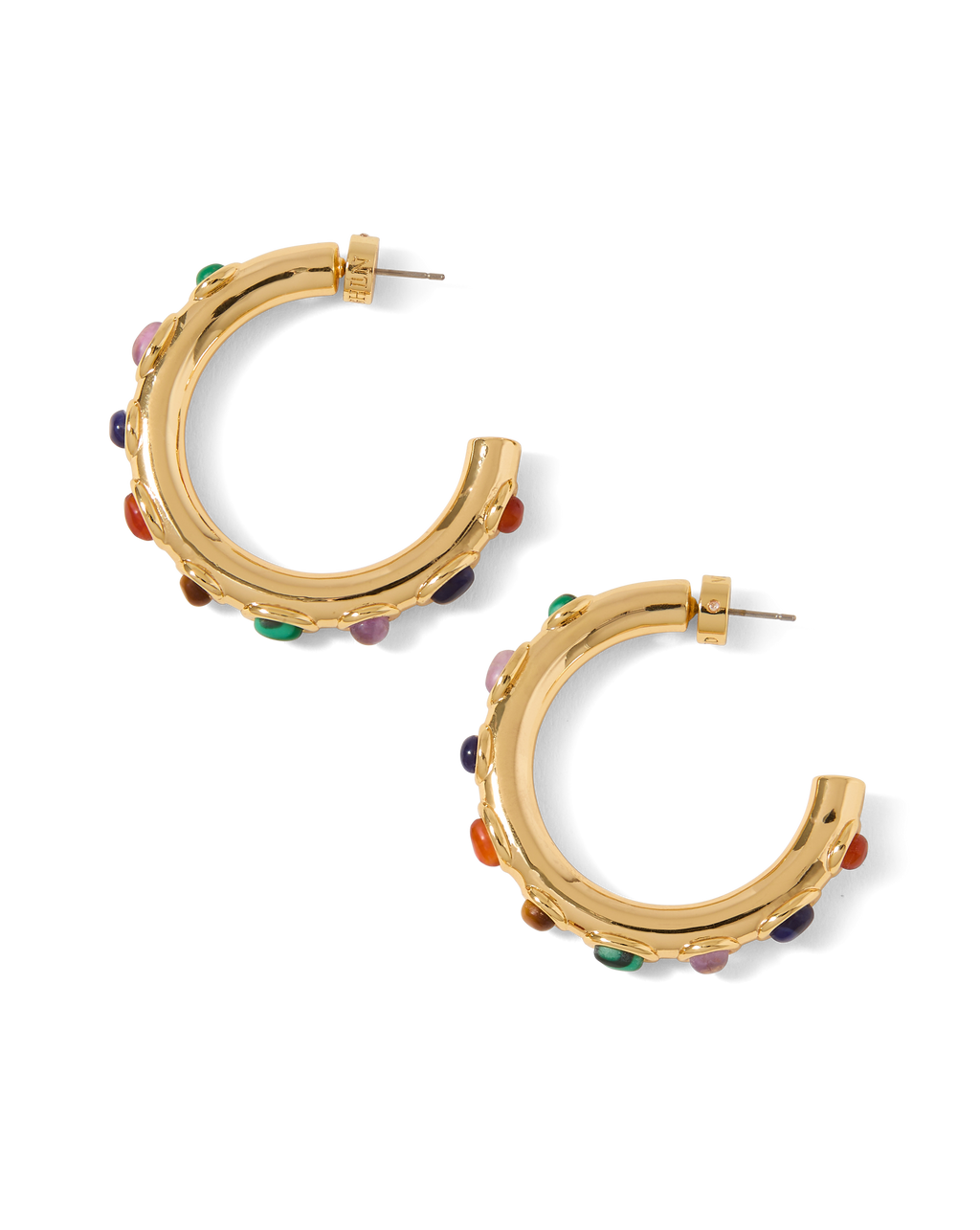 Cabochon Embellished Hoop - Image 6