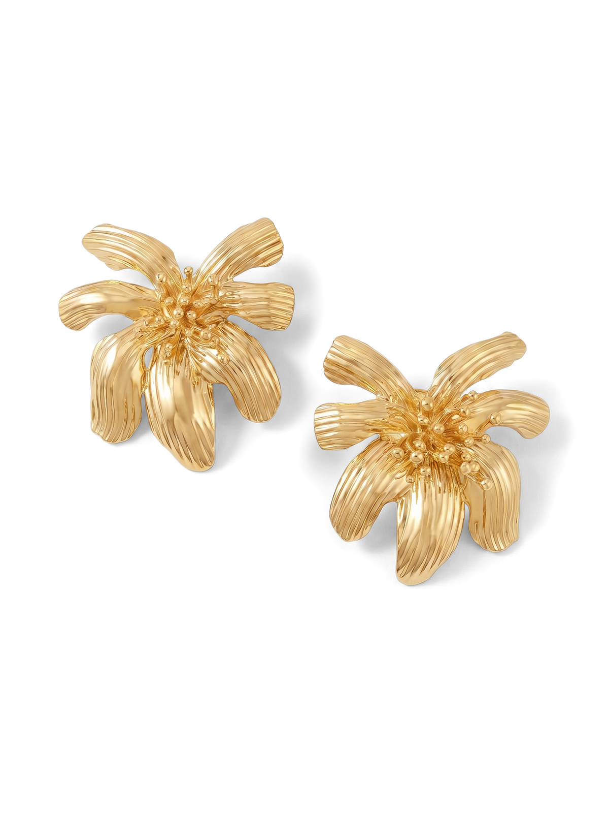 Flower Statement Earring - Image 5