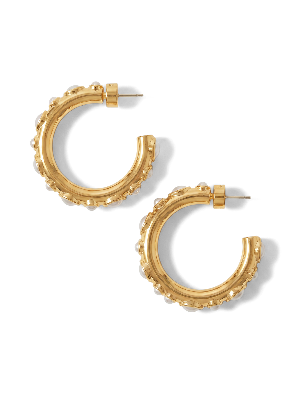 Pearl Hoop Earring - Image 7
