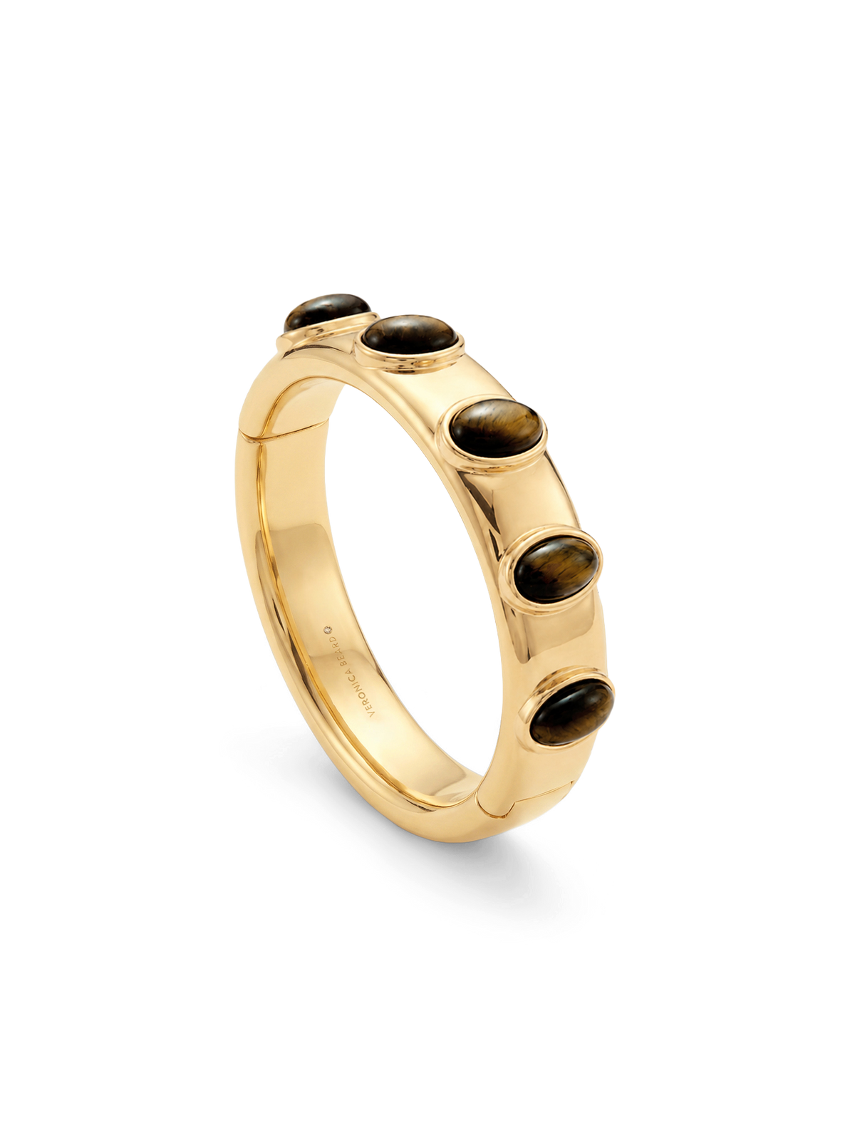 Tiger’s Eye Cabochon Bangle - Image 5