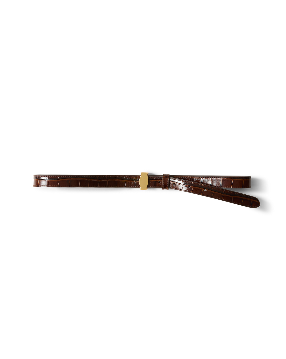 Dash Croc-Embossed Belt - Image 4