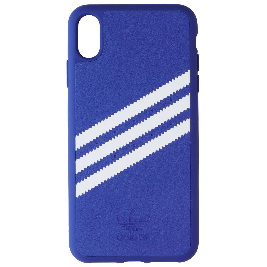 Adidas 3-Stripes Snap Case for Apple iPhone XS Max - Royal Blue / White - New - Image 2