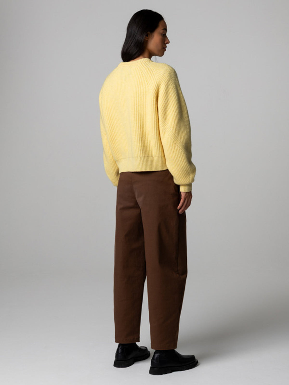 Women's Amy Powney + Finisterre Fisherman Rib Crew Neck Jumper - Image 4