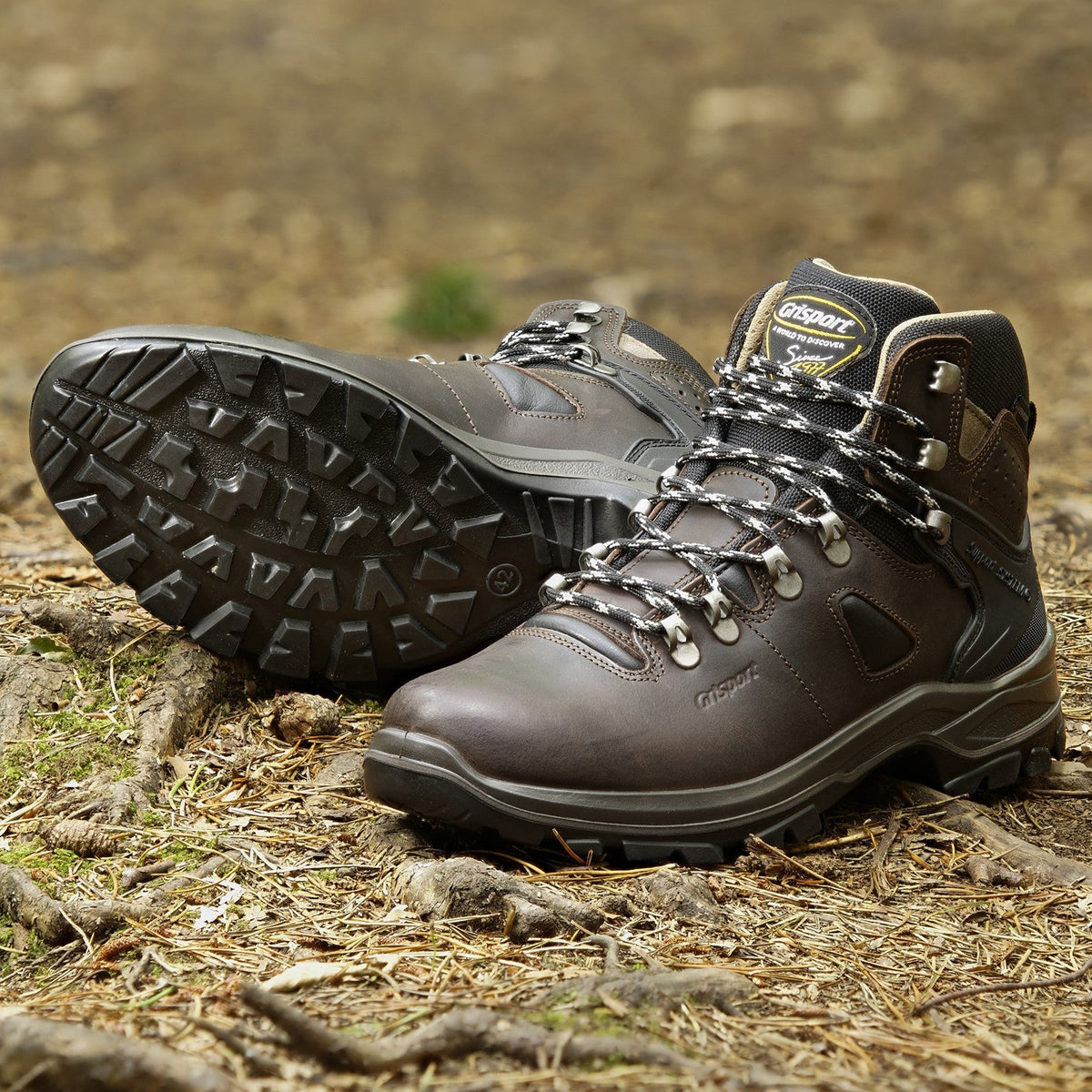 Grisport Apex Leather Walking Boot - Brown - Image 13