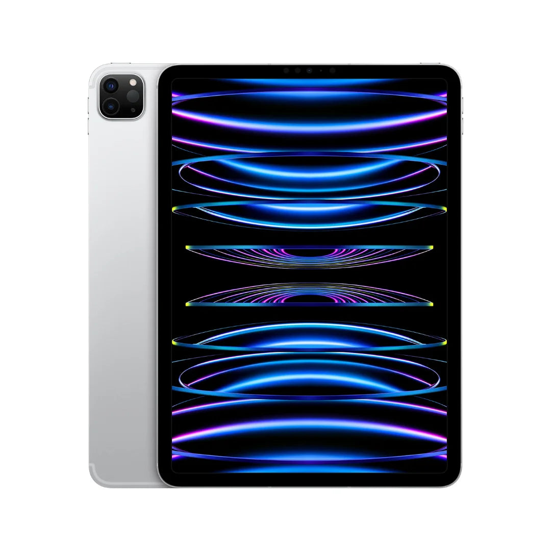 Apple iPad Pro (11-inch, 4th Gen, 2022) ? M2 Chip ? 256GB ? Wi-Fi + Cellular ? Silver ? MP583LL/A