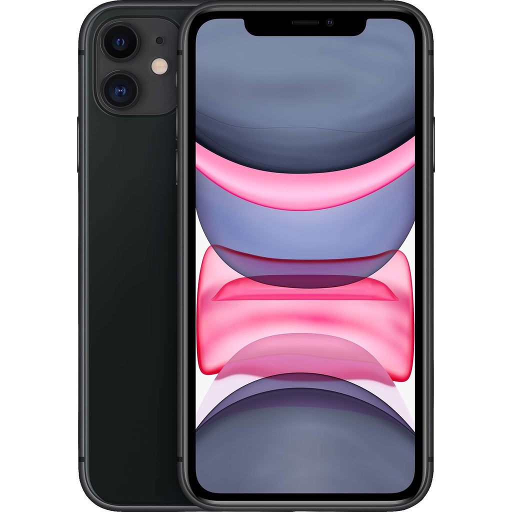 Unlocked - Apple iPhone 11, US Version, 128GB, Black - MWKU2LL/A